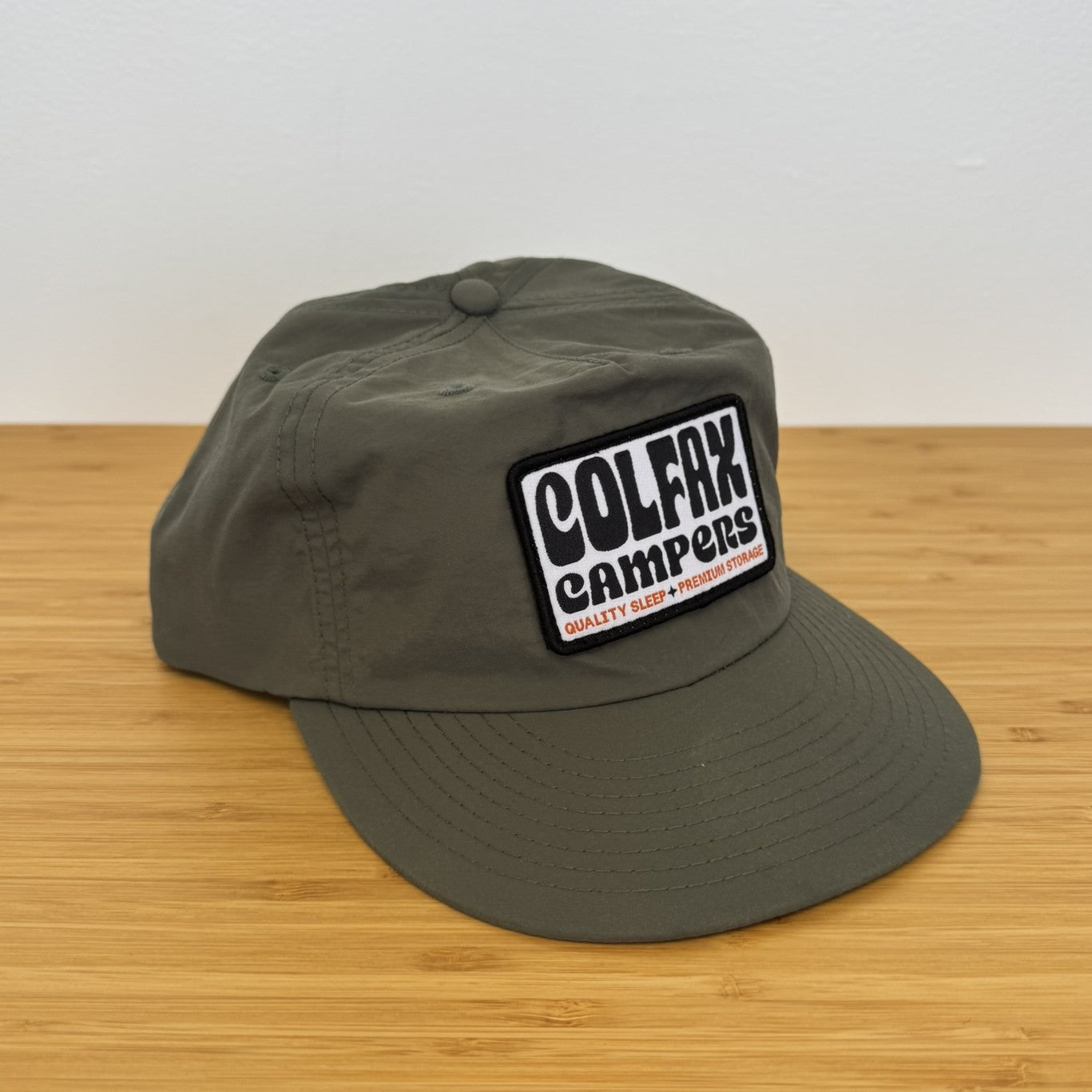 Nylon Hat - Sage – Colfax Campers LLC