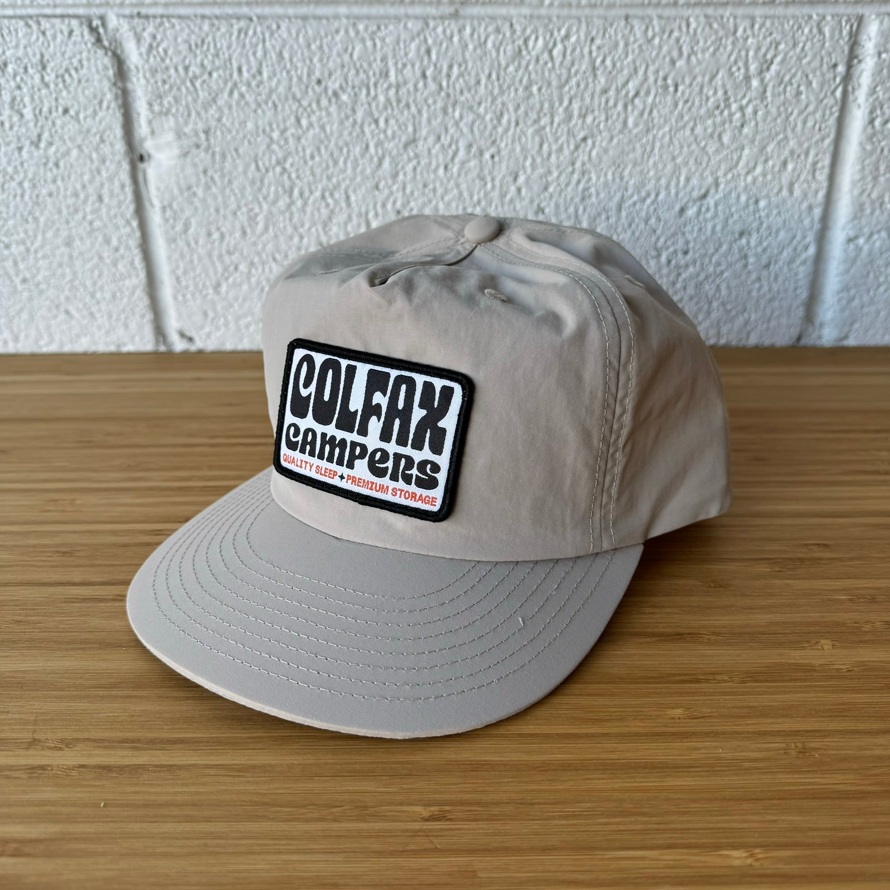 Nylon Hat - Tan image 0