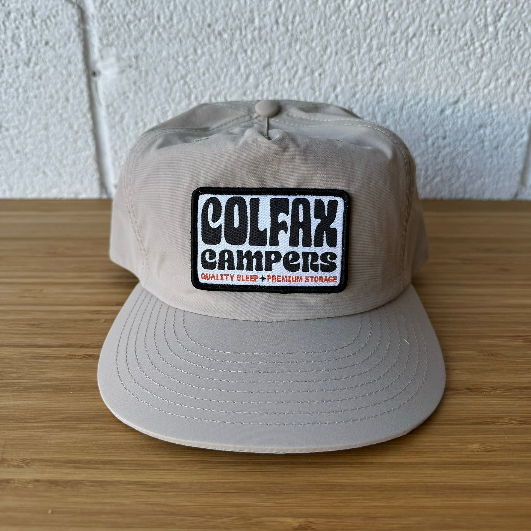 Nylon Hat - Tan image 1