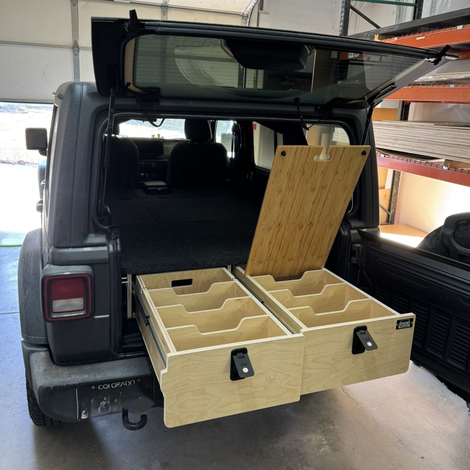 Platform Kit - Jeep Wrangler – Colfax Campers LLC