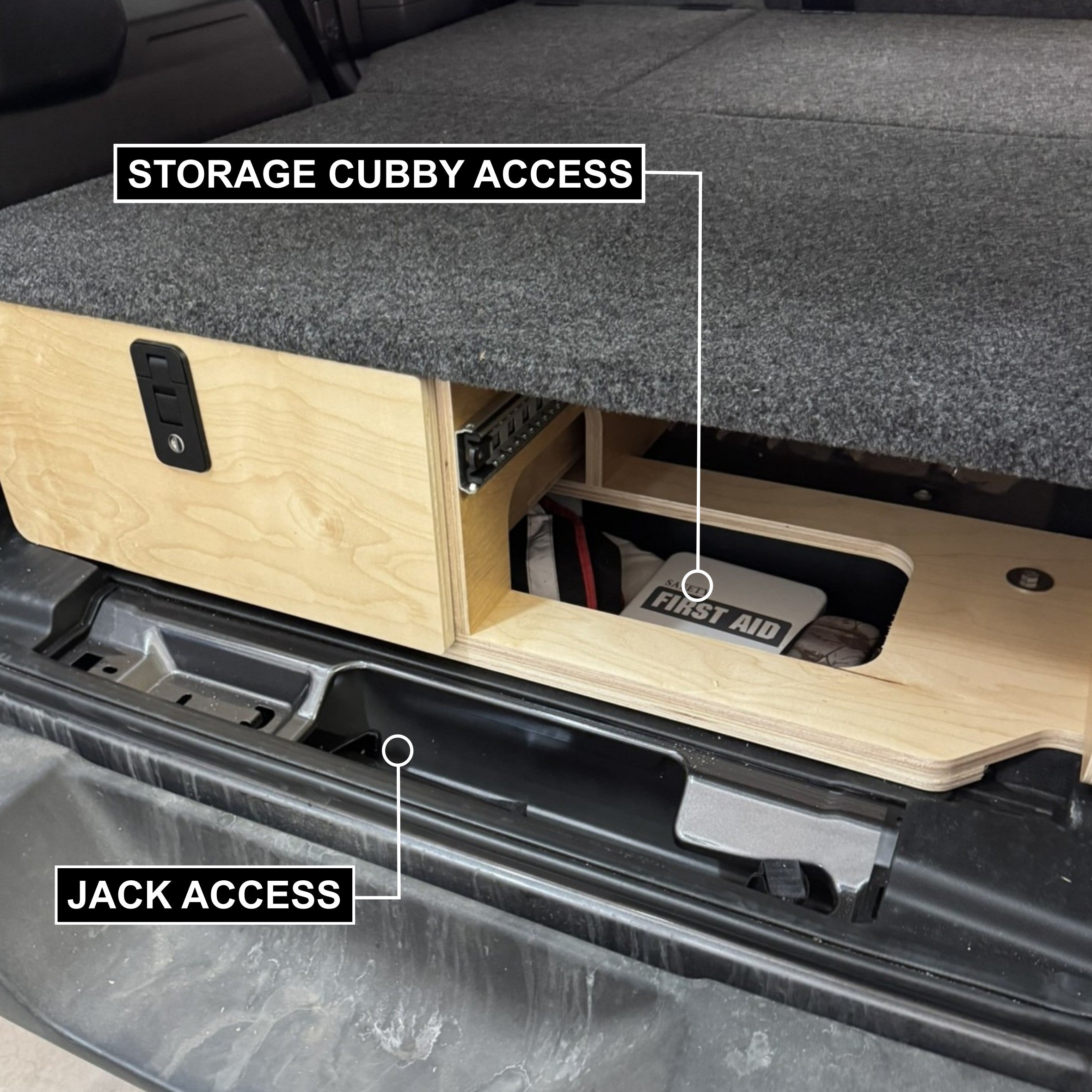 Platform Kit - Jeep Wrangler – Colfax Campers LLC